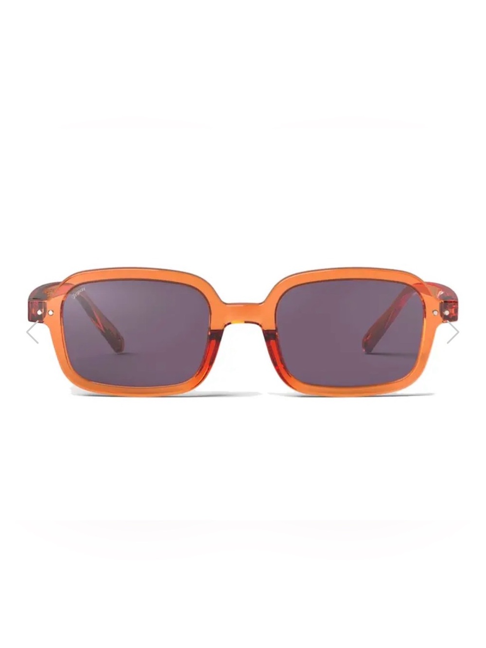 NWOT: IZIPIZI Sunglasses, Sun Play in Orange Smash, 100% UV Protection